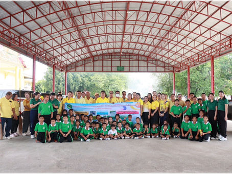 กิจกรรมจิตอาสาทำความสะอาด และกิจกรรม Big Cleaning Day ณ บริเวณวัดดงมะรุม หมู่ที่ ๒