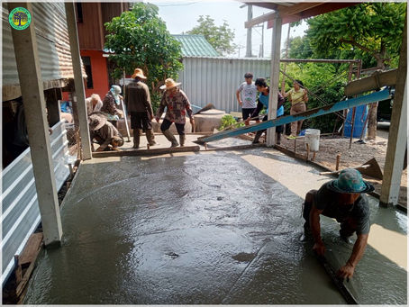 กองสวัสดิการสังคม ติดตามการดำเนินการซ่อมแซมบ้านผู้สูงอายุ ประจำปี ๒๕๖๗ ราย นายดาว เรียงสันเที่ยะ หมู่ที ๙ บ้านดงหนาม