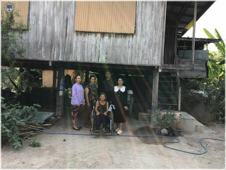 กองสวัสดิการสังคม ลงสอบเคสผู้สูงอายุและประมาณการค่าใช้จ่ายในการซ่อมแซมบ้านผู้สูงอายุตำบลดงมะรุม ประจำปีงบประมาณ ๒๕๖๙