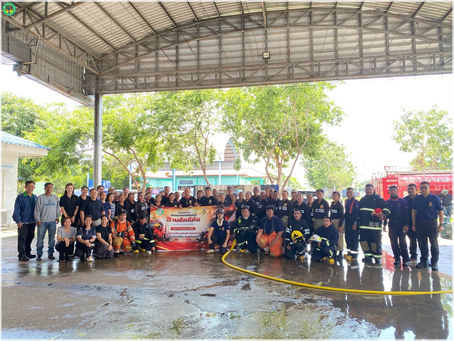 โครงการซ้อมแผนเผชิญเหตุ “ต้านอัคคีภัย”ประจำปีงบประมาณ ๒๕๖๙