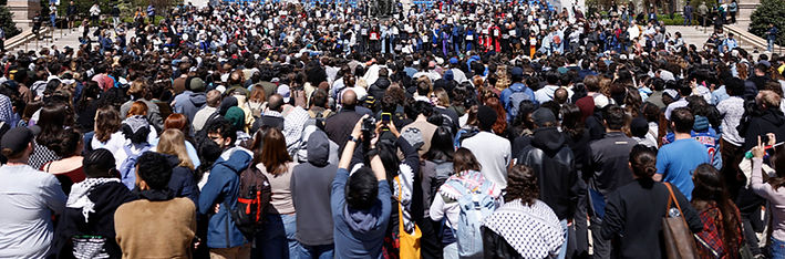 College student protesters.