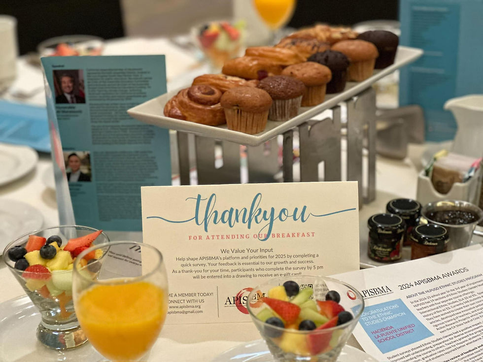 APISBMA Breakfast at CSBA 2025