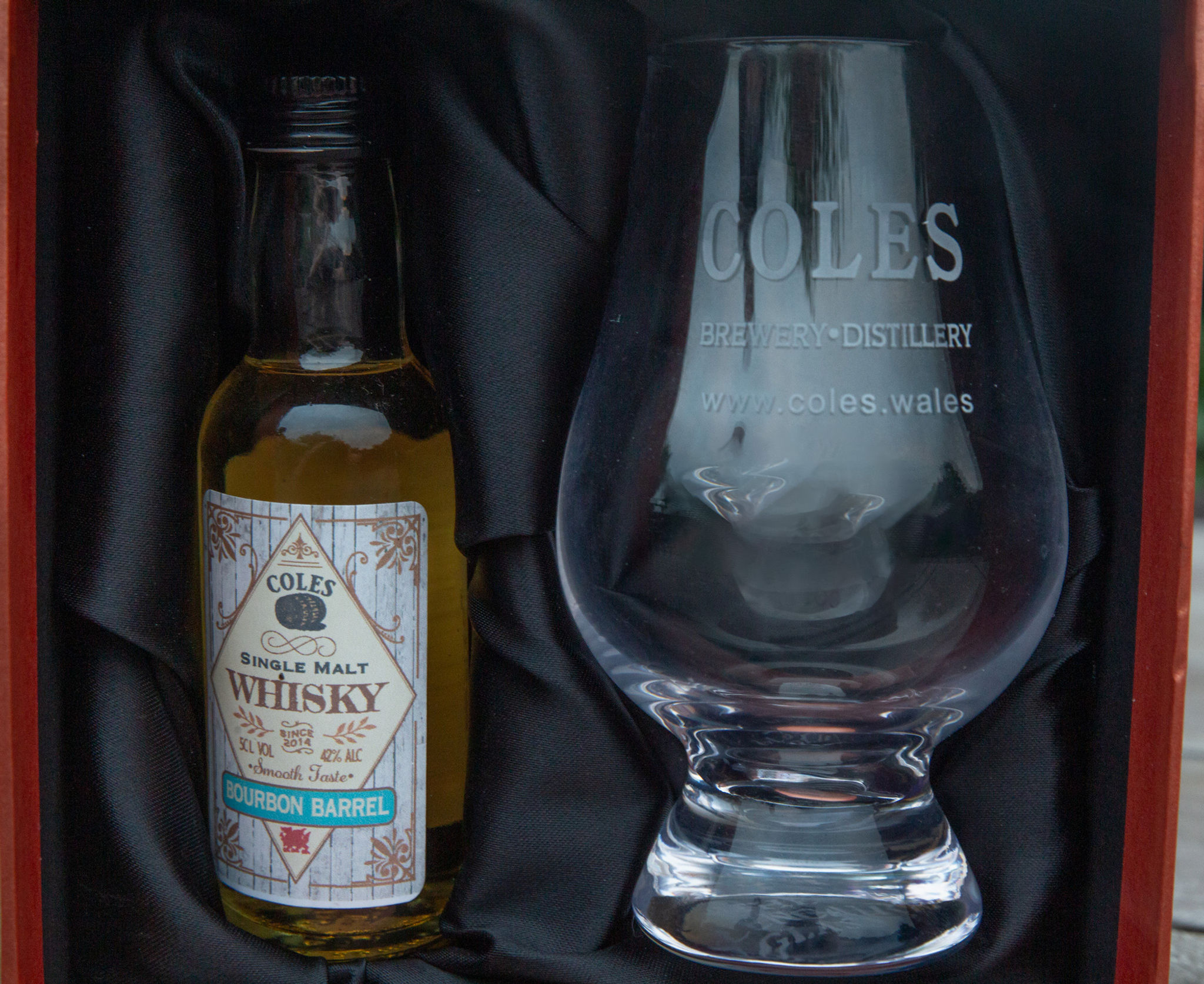 Coles Glencairn Whisky Glass and 50ml Spirit