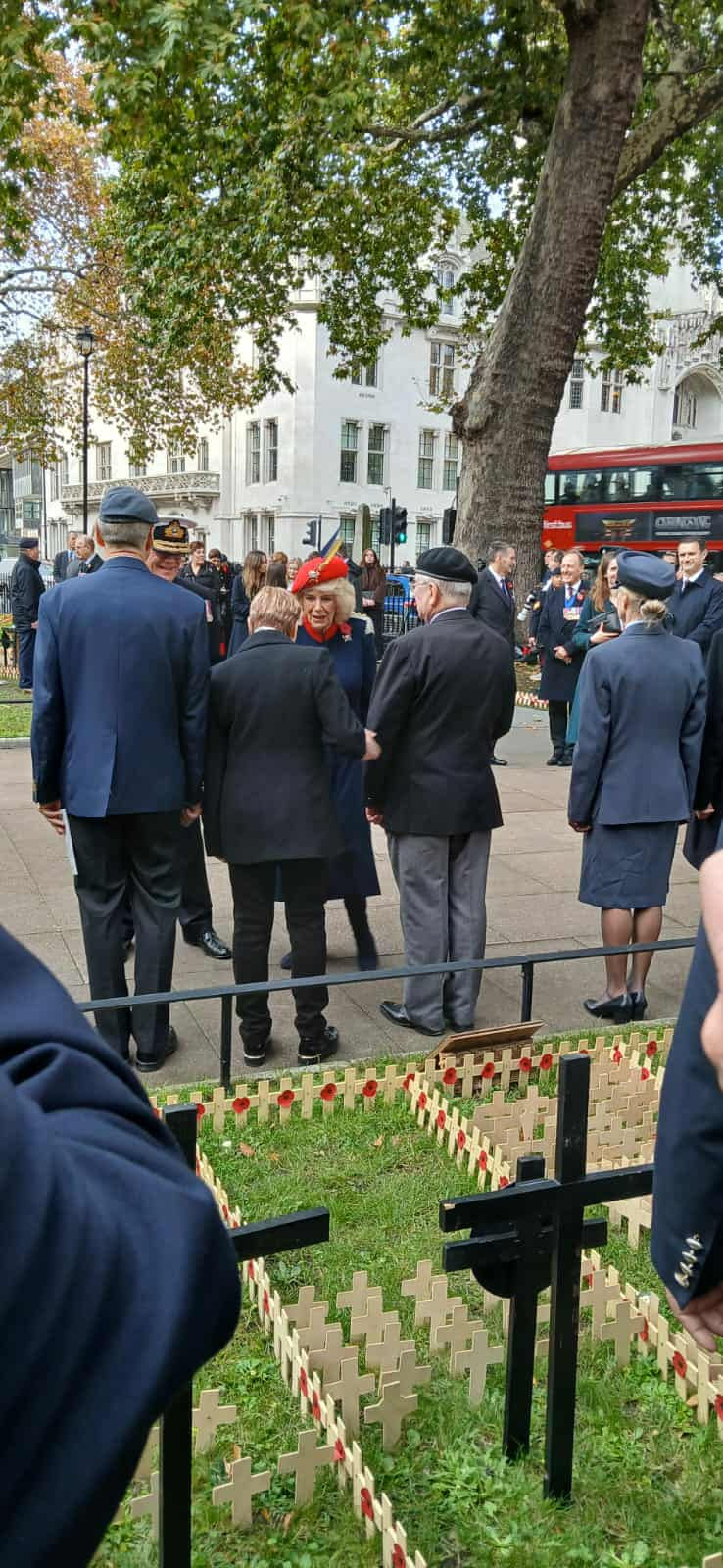 Terry and Anne Quinlan with Her Majesty the Queen