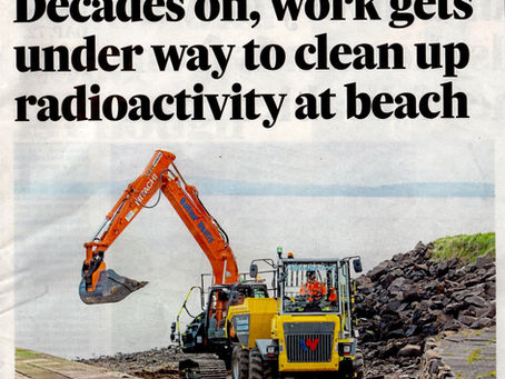 Dalgety Bay - Radioactive Contamination -  Dave Whyte