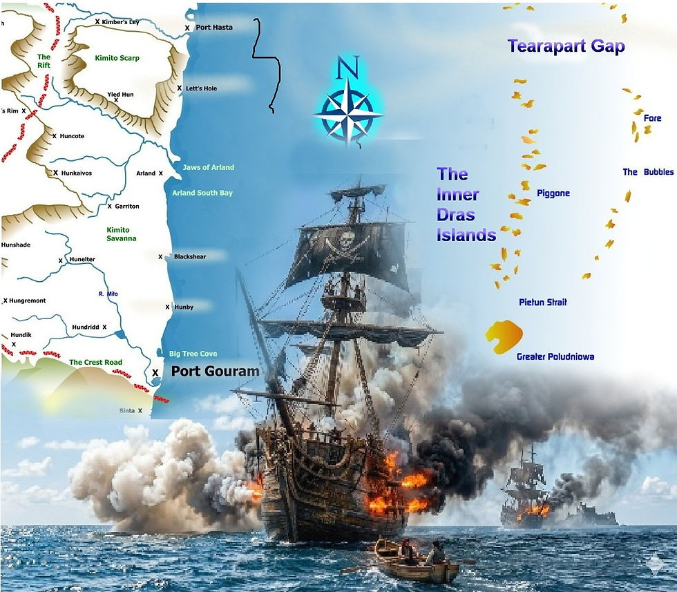 Seaways and Horizons expand; the Menace multiplies