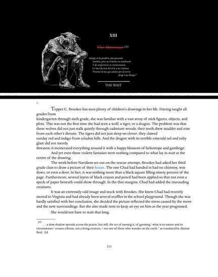 Minotaur Page Design
