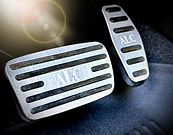 Custom gas and brake pedal