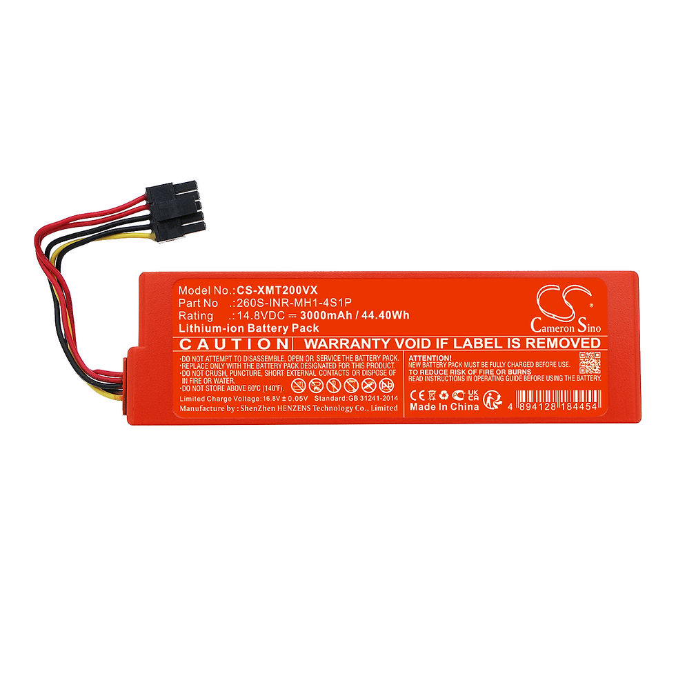 Miniatura: Bateria para Barredora Xiaomi MJST1S,  2 Pro, Mop 2.   14.8v - 3000Ah
