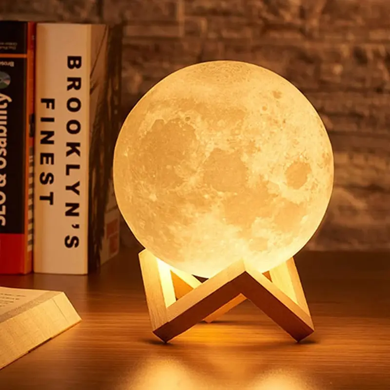 Book Light LED Moon Light Galaxy Light, Moon Night Light, Girl, Boy, Child