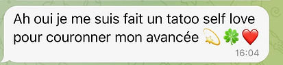 tatouage self-love, confiance en soi