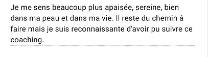 plus sereine, apaisée, bien dans ma peau, suivre un coaching