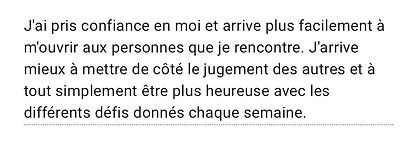 confiance en soi témoignages coaching