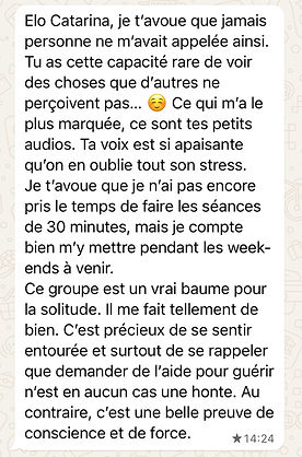 soul life coaching témoignages Cercle Etre