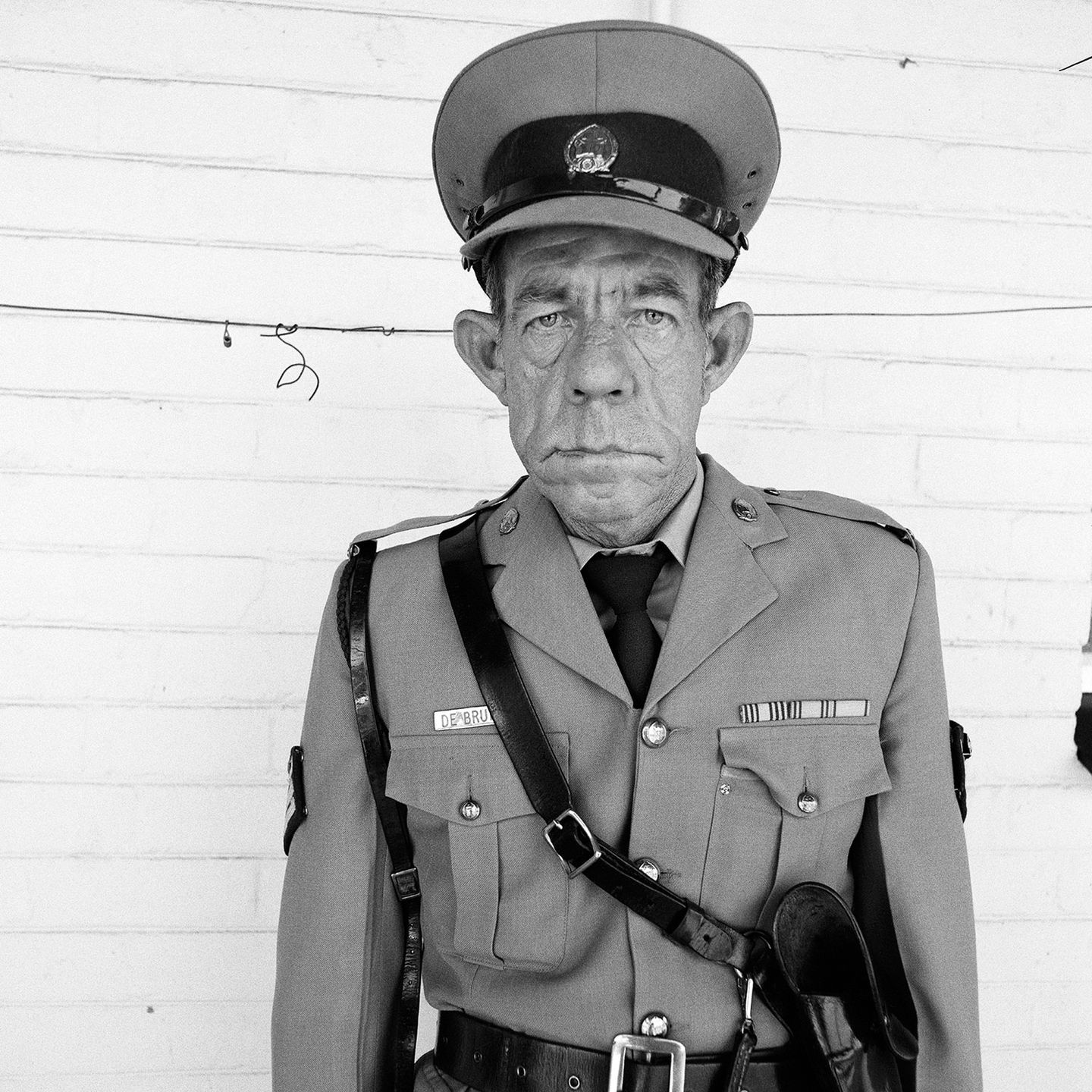 Sgt F de Bruin, Dep of Prisons empl, OFS, 1992 