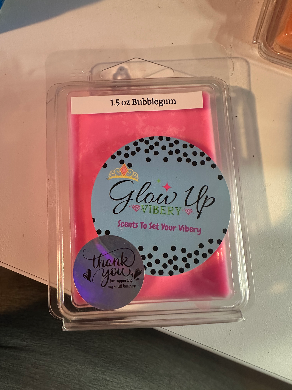 Thumbnail: Bubblegum Soy Wax Melts | Sweet Candy Home Fragrance | Glow Up Vibery