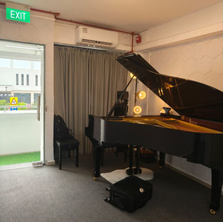 Melodious Piano Studio Tampines branch exterior, offering piano lessons for all ages near Tampines West MRT.