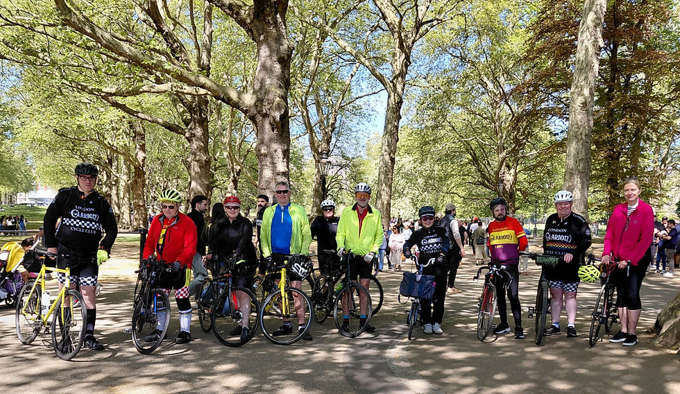 London Marathon Route Ride