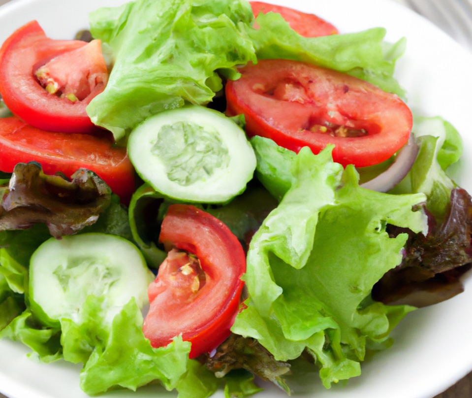 Arranged Food and Objects