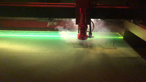 Laser etched appliqué for Vincennes Lincoln High School 