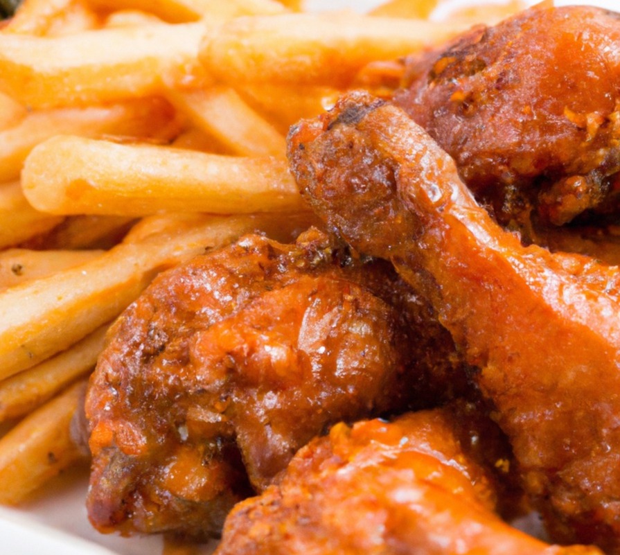 Arranged Food and Objects