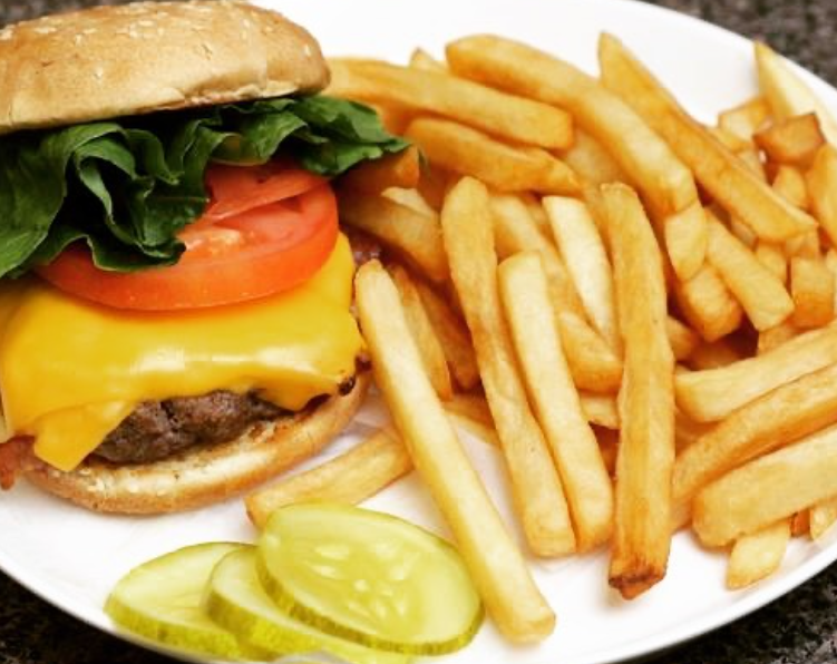 Arranged Food and Objects