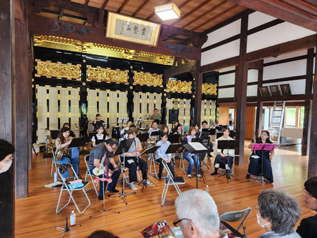 9月22日光善寺訪問演奏