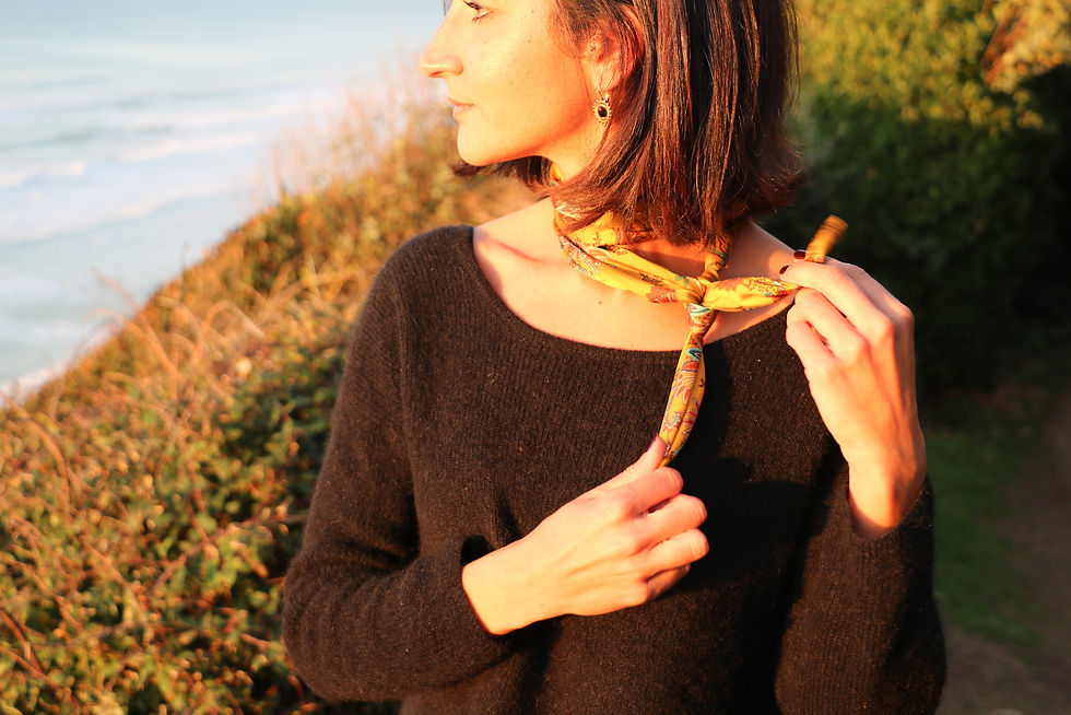 Miniature : Batik jaune