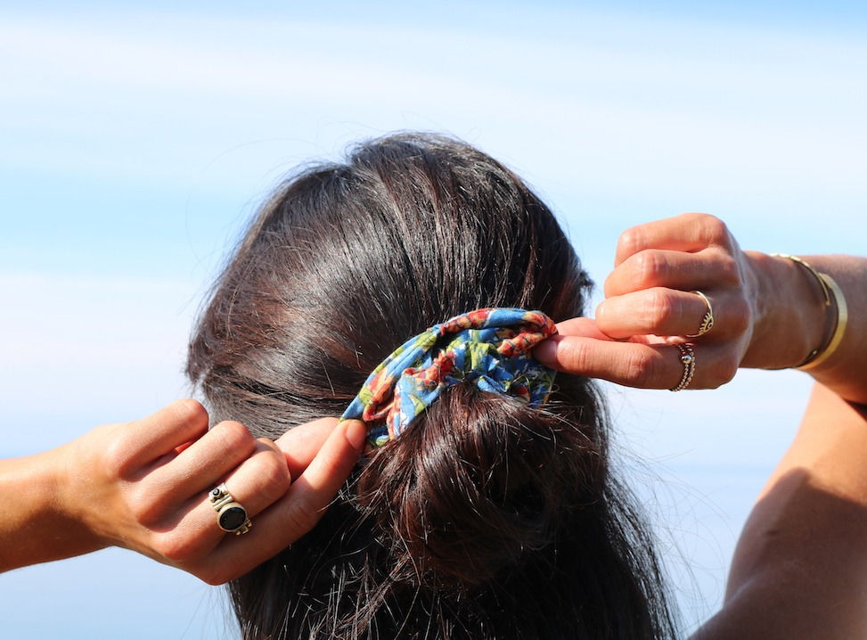 Miniature : Indienne bleue