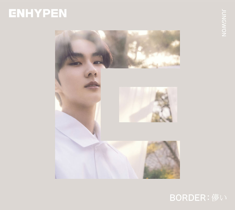 BORDER : HAKANAI - JUNGWON Solo Jacket Photo
