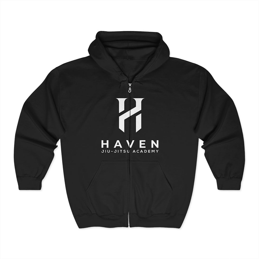 Thumbnail: Haven Unisex Heavy Blend™ Full Zip Hooded Sweatshirt