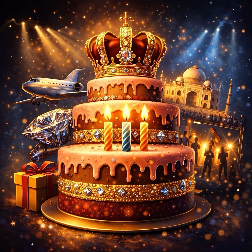 Ces anniversaires (et cadeaux) qui défient toute raison