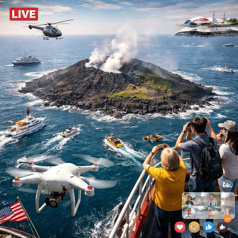 Et si une île naissait aujourd’hui ?