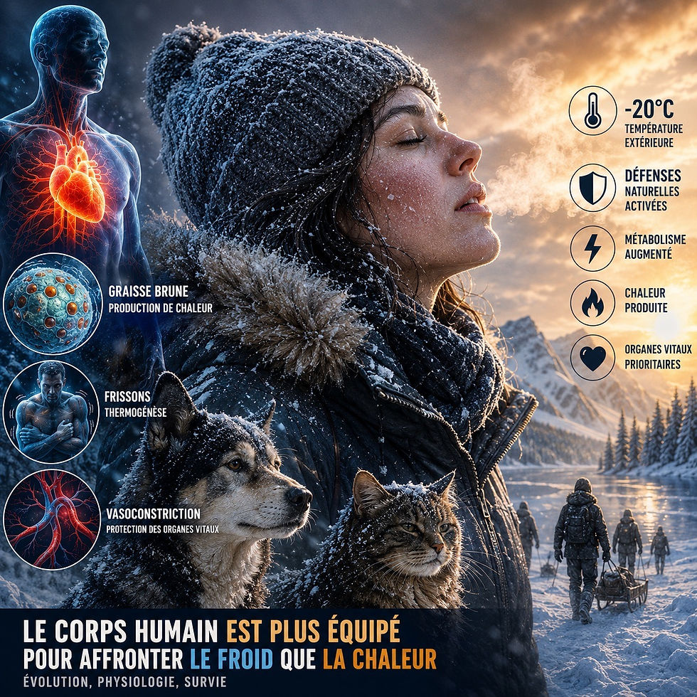 Le froid, notre allié oublié ? Ce que la glace révèle sur le corps humain