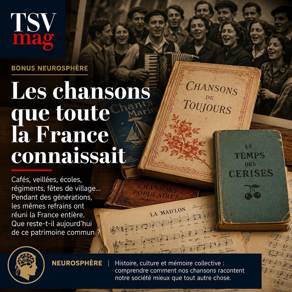 Les chansons que toute la France connaissait