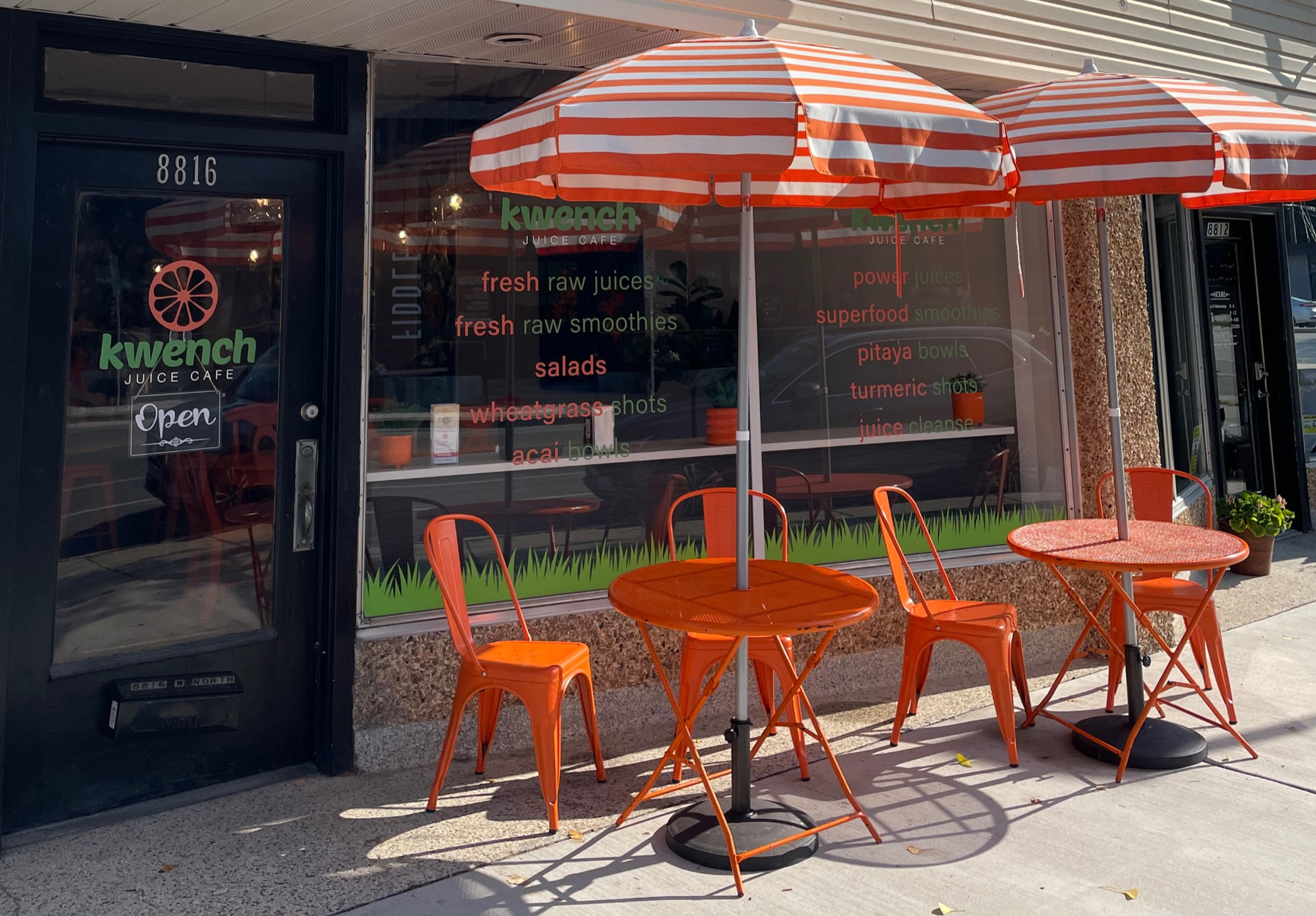 Kwench Tosa Juice Cafe Juices Smoothies Bowls 8816 West North