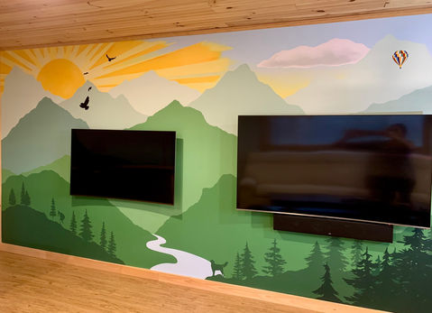 Mountain Mural