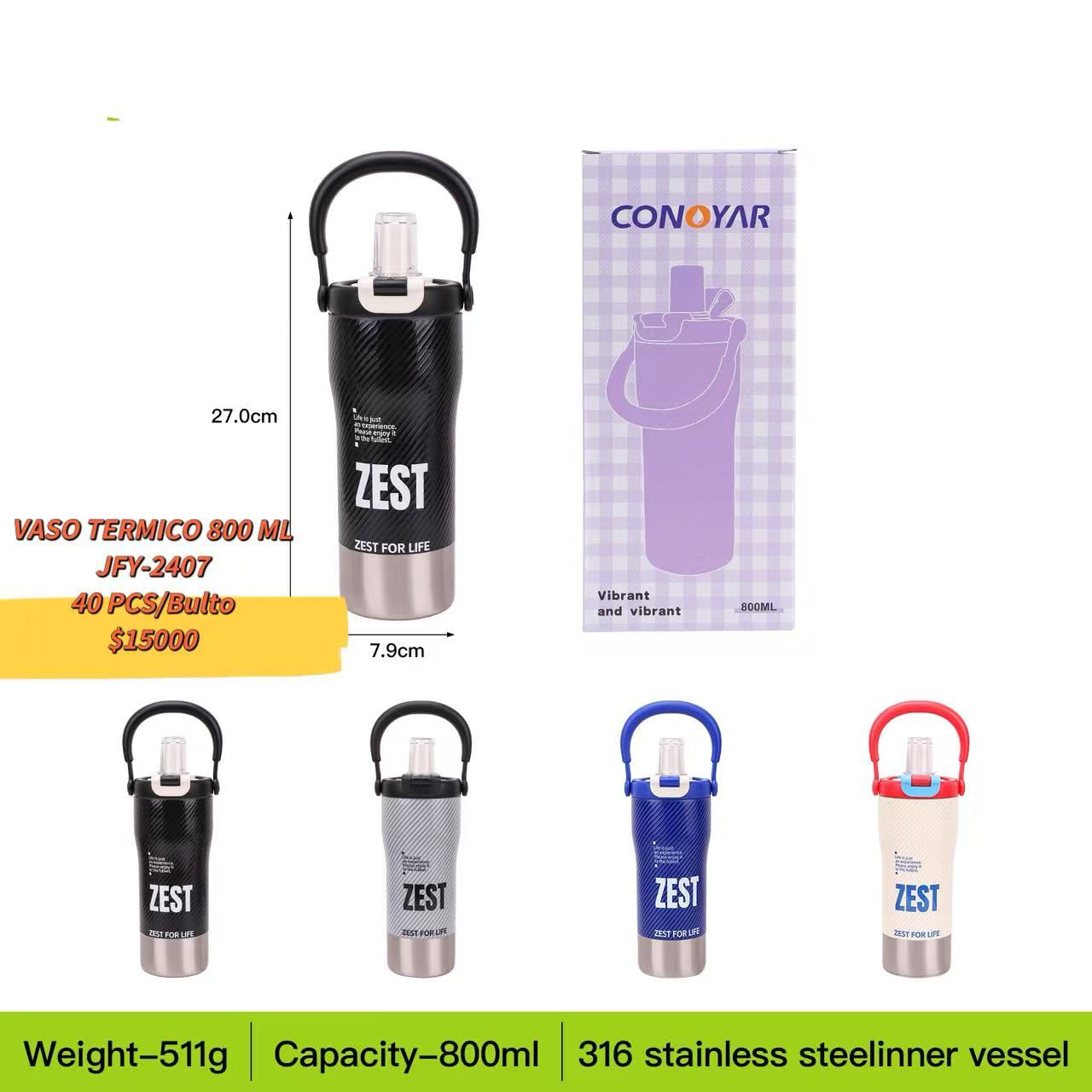 vaso termico 800ml