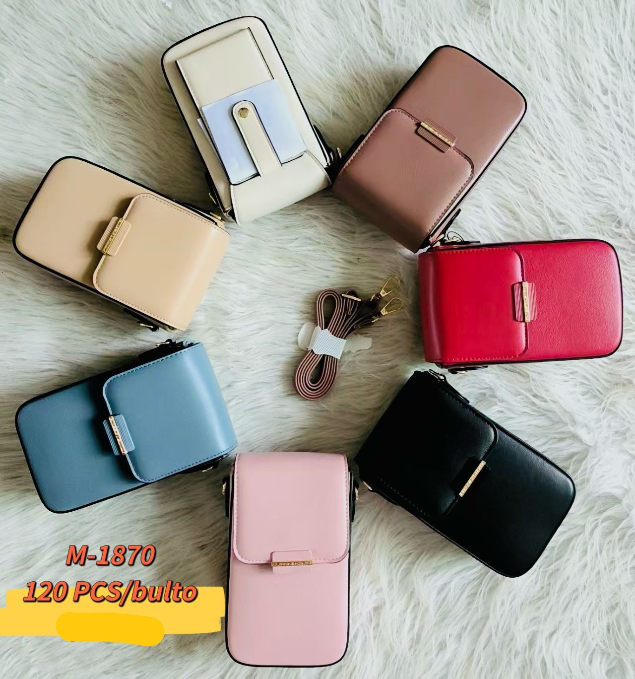billetera porta celular