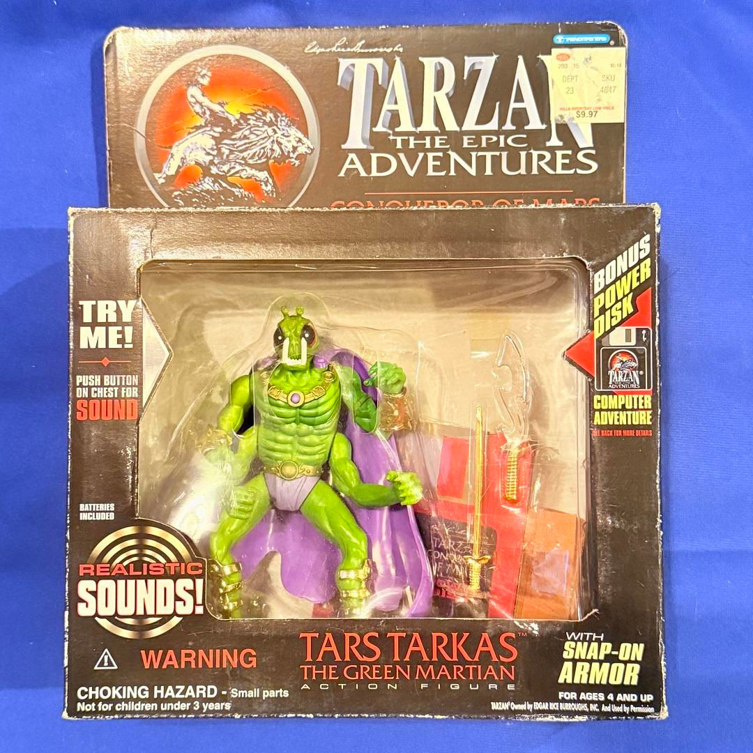 VTG 1995 Tarzan Epic Adventures TARS TARKAS The Green Martian #T95