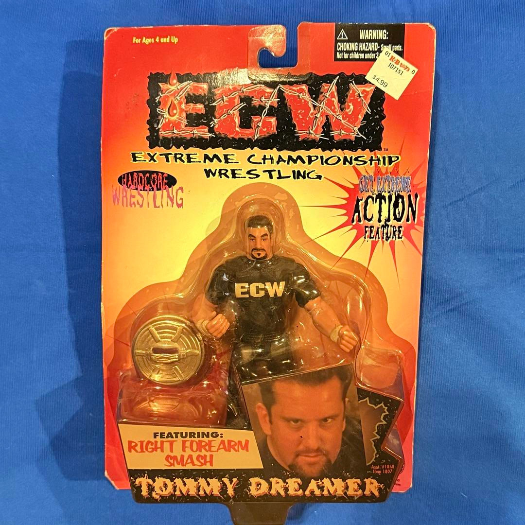 ECW Tommy Dreamer OSFTM Action Figure Series 1 1999 #T200