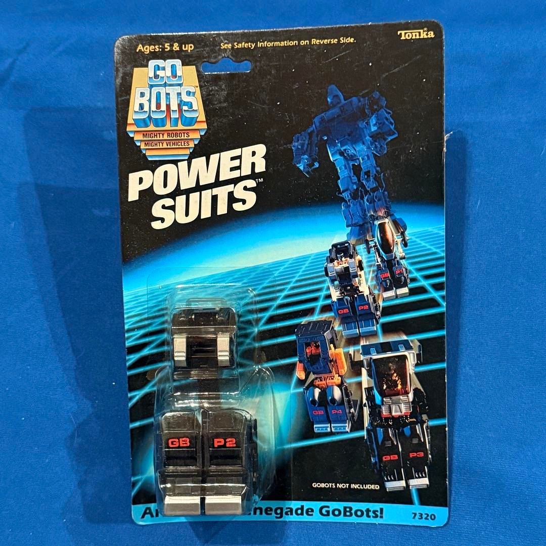 Vintage Tonka Gobots Robot Guardian Armor Power Suit Black #T164