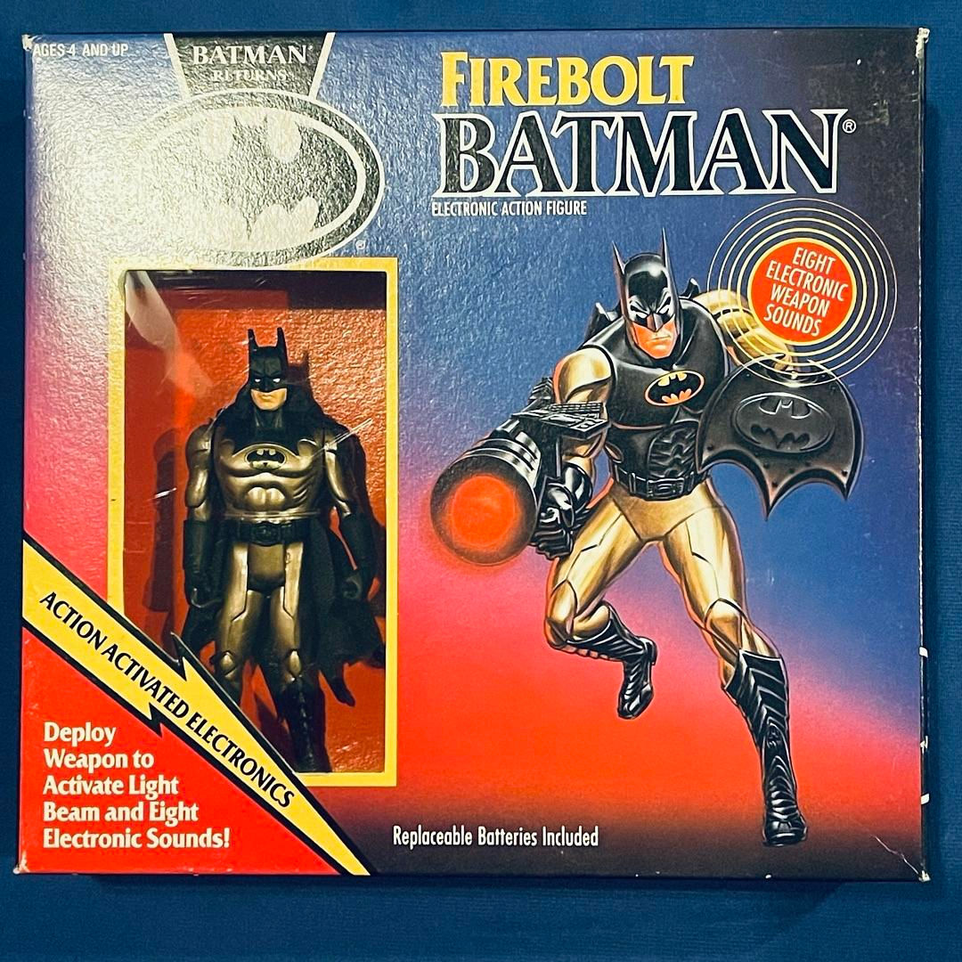 FIREBOLT BATMAN ELECTRONIC KENNER 1991 BATMAN RETURNS #T86