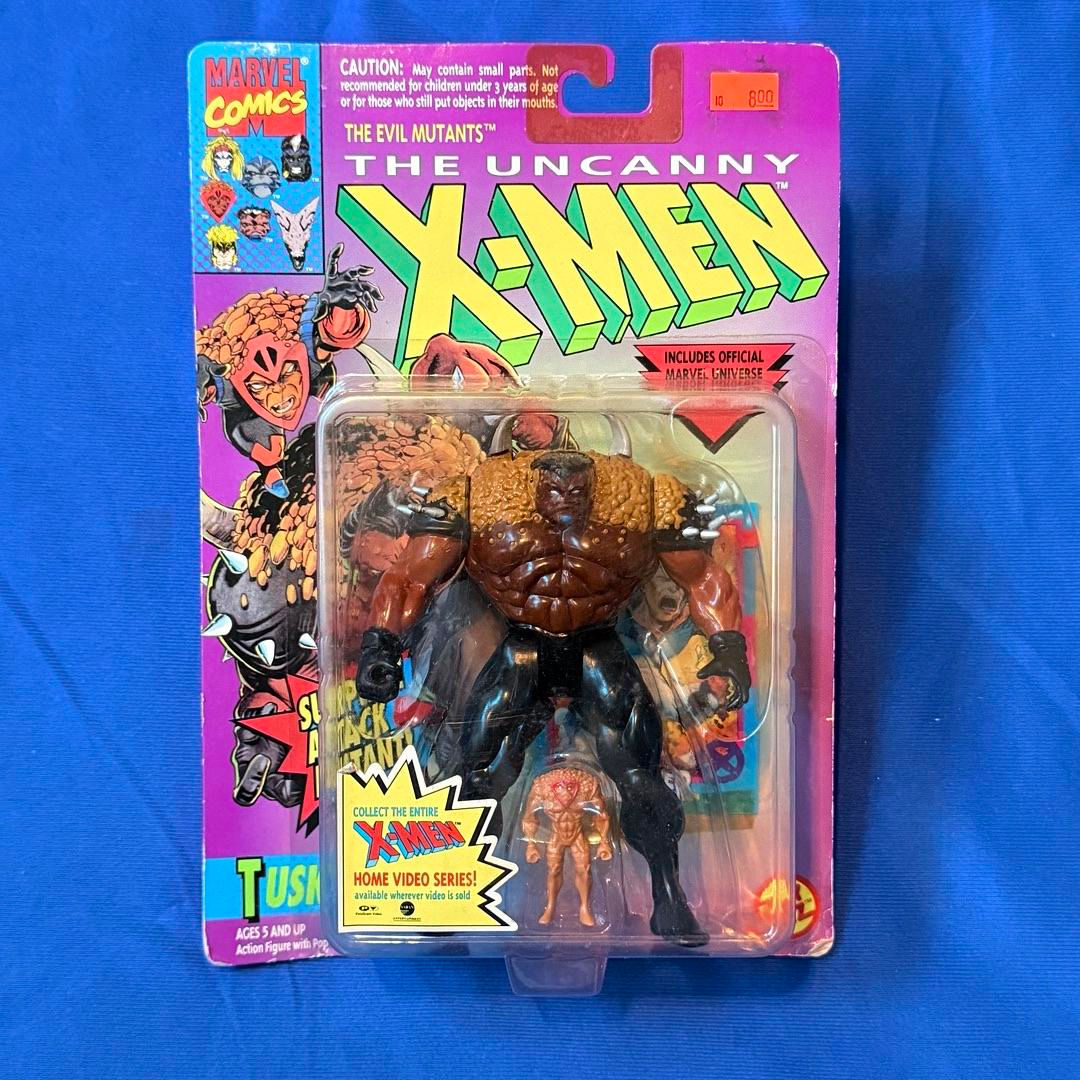 Uncanny X-Men Tusk Action Figure 1993 Toy Biz Marvel Comics #T238
