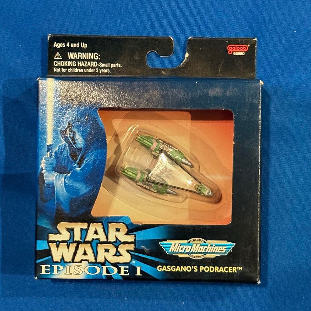 Star Wars Micro Machines Episode I GASGANO'S PODRACER Ship 1999 #T159