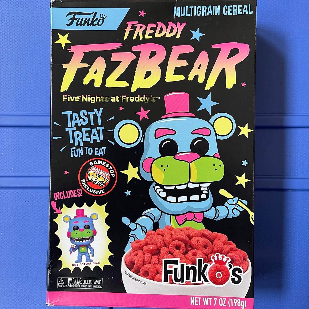 FunkOs Cereal Freddy FazBear #FC1