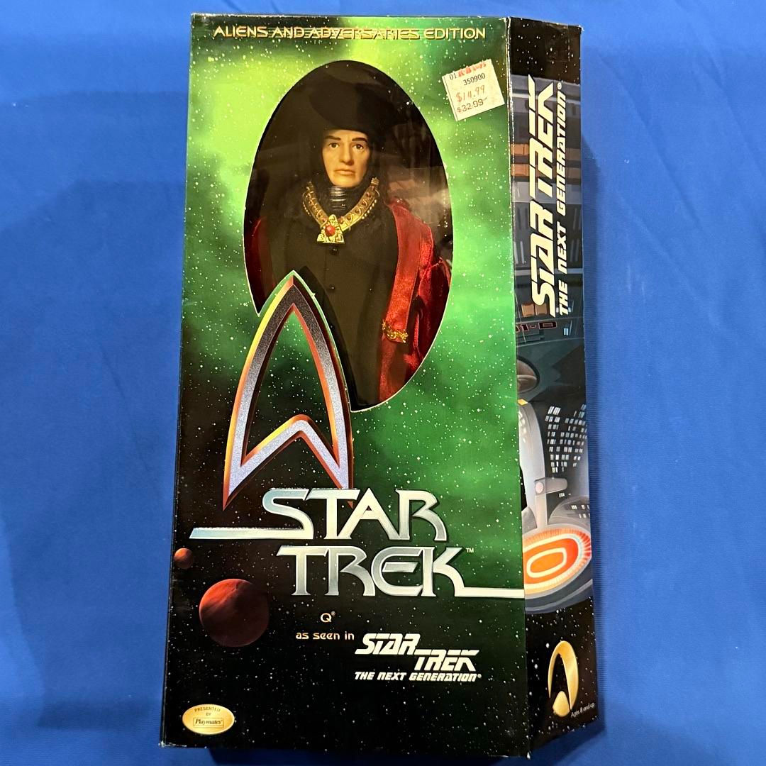 Playmates Star Trek Original 12" Q #T197