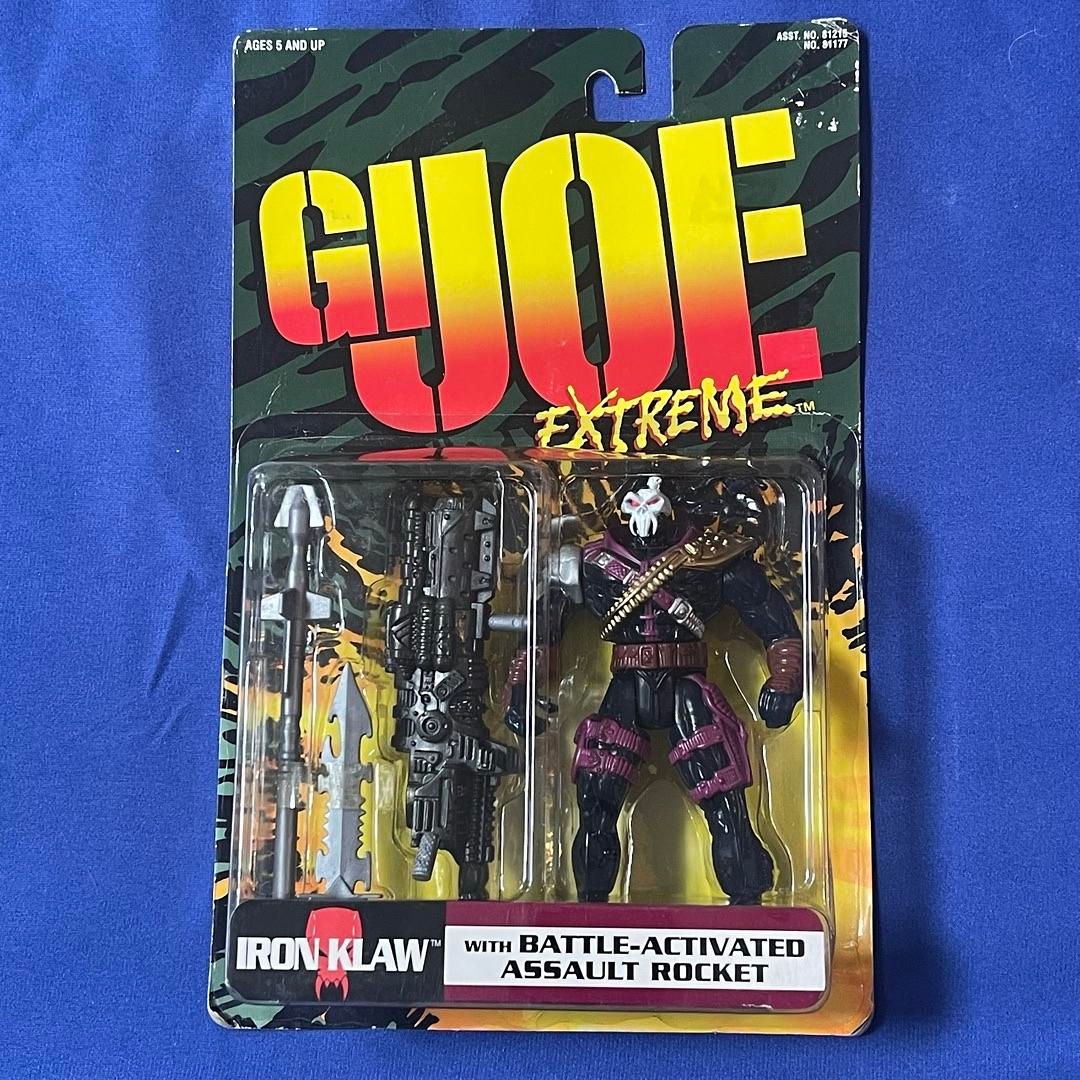 Vintage 1995 GI Joe Extreme Iron Klaw #T68MI50