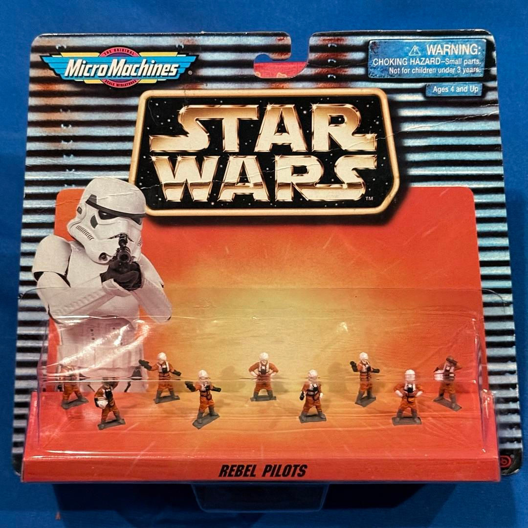 Star Wars Micro Machines Space Rebel Pilots #T159
