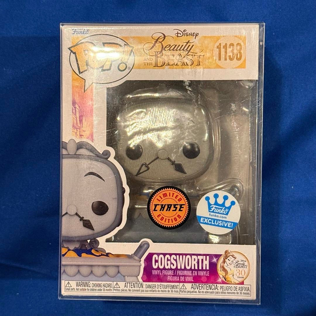 Funko Pop Cogsworth in Cobbler Pan - Beauty and the Beast #T180